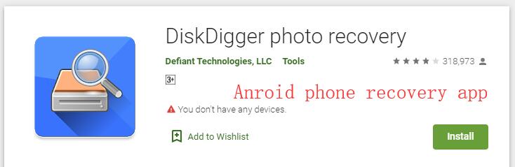 android sd card recovery app