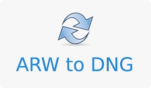 convert arw dng