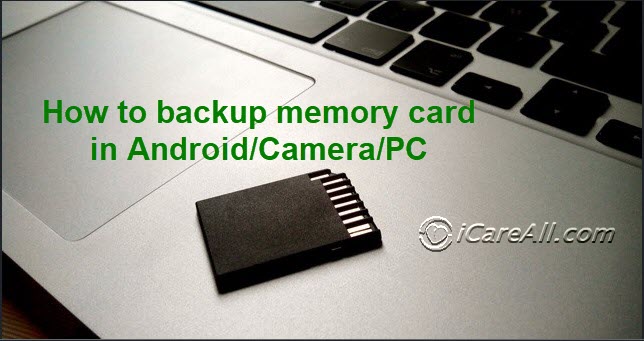 Backup sd card