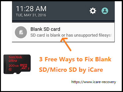 8 Ways Blank Sd Card Recovery Android Sd Has Unsupported File System