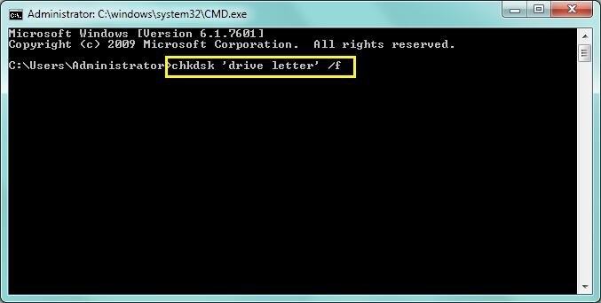 undelete files with CMD