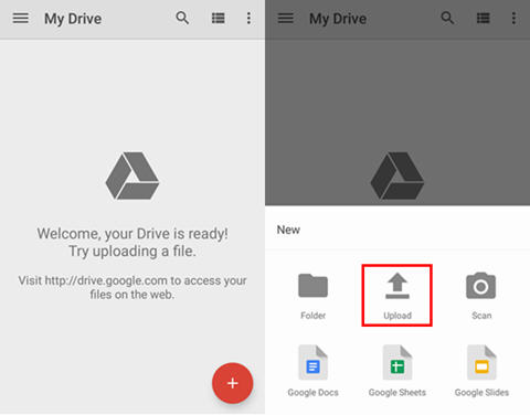 backup sd card to google drive