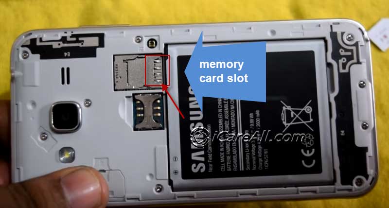 phone memory card slot