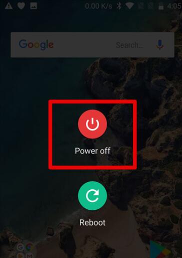 power off mobile
