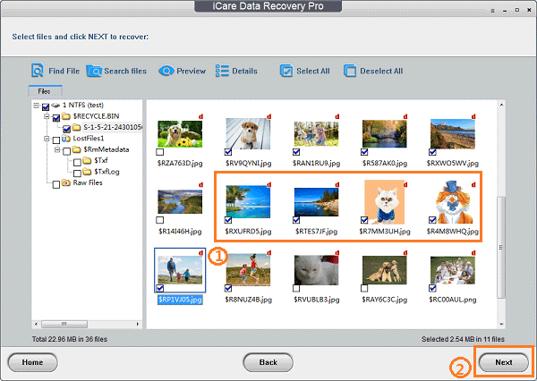 Recover data from raw usb flash drive with iCare Data Recovery Pro